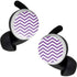 Purple Chevron Google Pixel Buds Skin